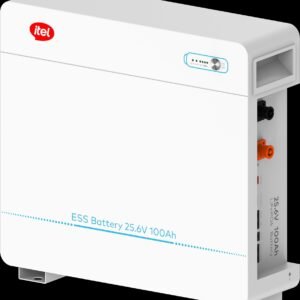 itel 2560Wh Lithium Battery Wall Mounted 24V 100Ah 2.56kWh